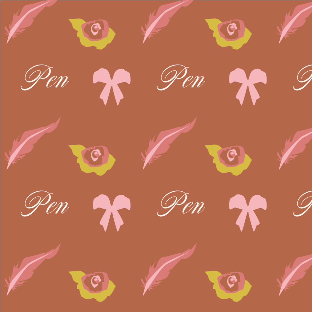 Penelope Featherington Branding Pattern